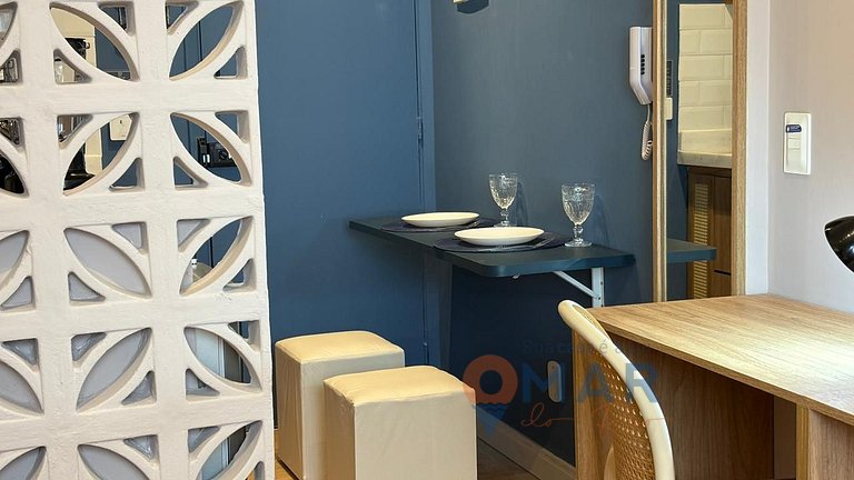 Estudio decorado a 120 m de la playa | ACT 24/1104