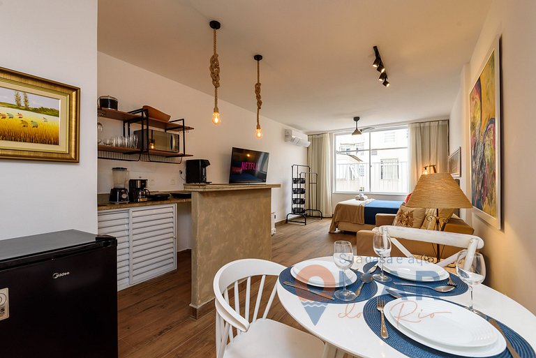 Studio a 4min da Praia de Copacabana |NSC 583/1115