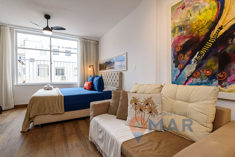 Studio a 4min da Praia de Copacabana |NSC 583/1115
