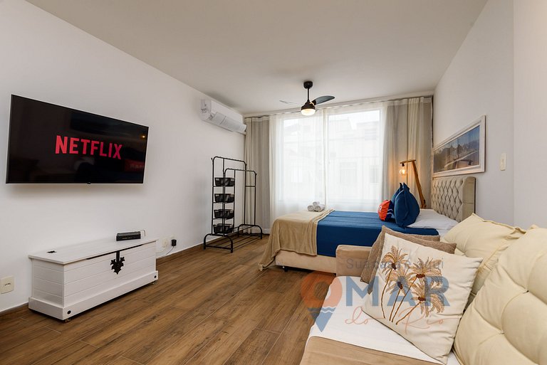 Estudio 4min de la playa Copacabana |NSC 583/1115