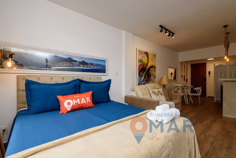 Studio a 4min da Praia de Copacabana |NSC 583/1115