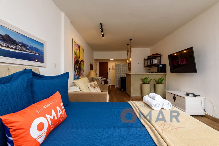 Studio a 4min da Praia de Copacabana |NSC 583/1115