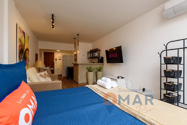 Estudio 4min de la playa Copacabana |NSC 583/1115
