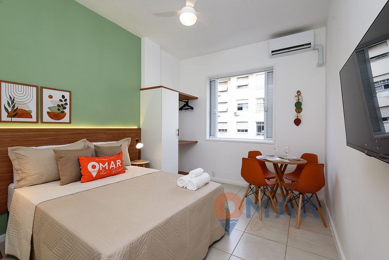 Studio em Copacabana a 5min da Praia | BR 450/803