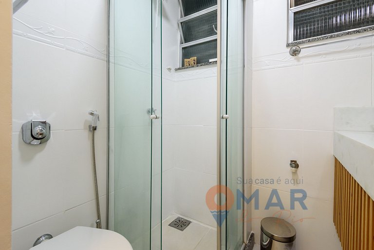 Studio em Botafogo a 7 min da Praia | PB 460/1116