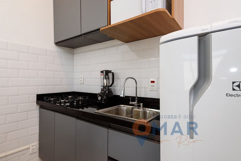 Studio in Botafogo 7min from the beach|PB 460/1116
