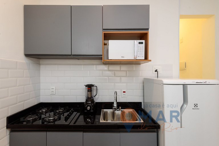 Studio in Botafogo 7min from the beach|PB 460/1116