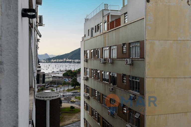 Estudio en Botafogo a 7min de la playa|PB 460/1116