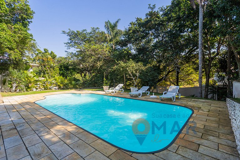 Casa de 4 BDRs c/ piscina en Búzios| Vila Italiana