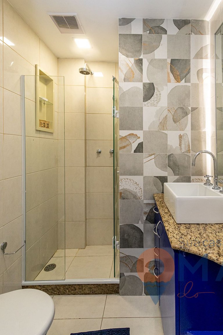2 habitaciones a 5min de Playa Ipanema |RE 433/601