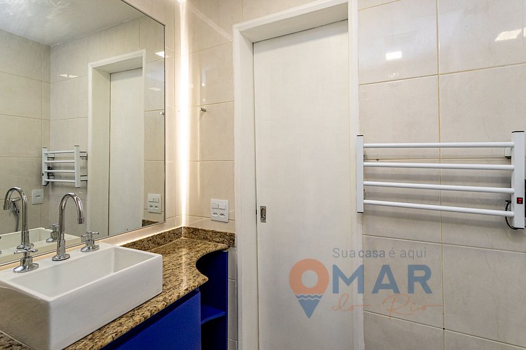 2 Quartos a 5 min da Praia de Ipanema | RE 433/601