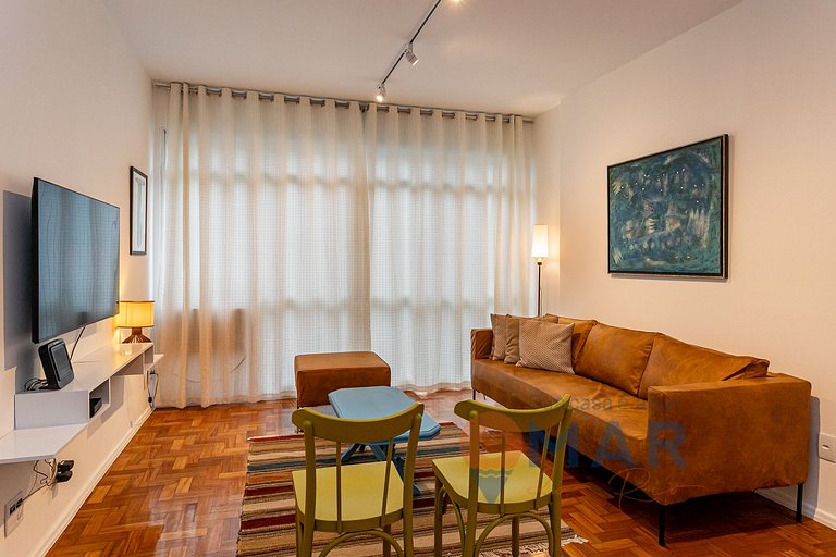 2 Quartos a 5 min da Praia de Ipanema | RE 433/601