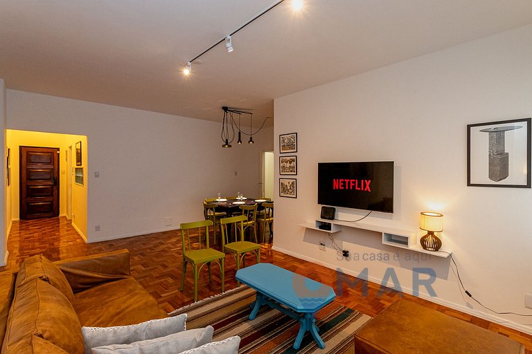 2 habitaciones a 5min de Playa Ipanema |RE 433/601