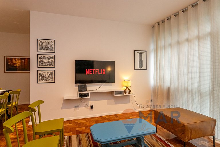 2 habitaciones a 5min de Playa Ipanema |RE 433/601