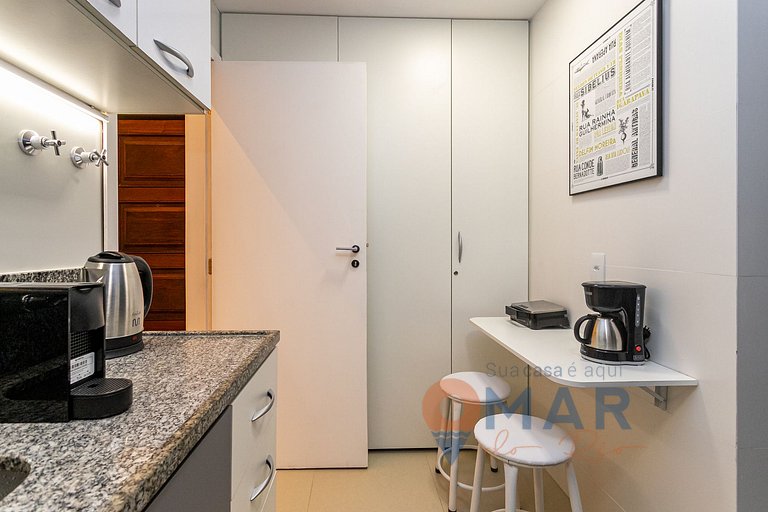 2 Quartos a 5 min da Praia de Ipanema | RE 433/601