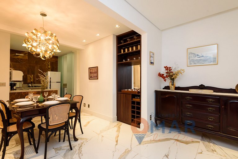 3BDRs, Balcony and Bathtub 8Min from the Beach|AP