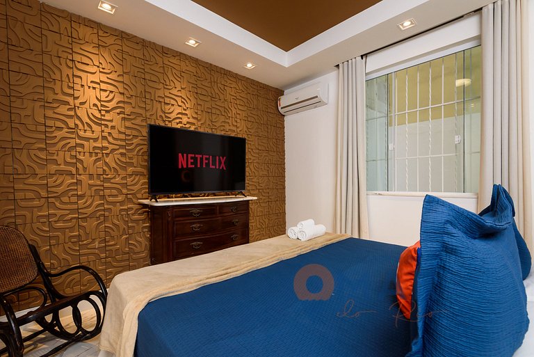 3BDRs, Balcony and Bathtub 8Min from the Beach|AP
