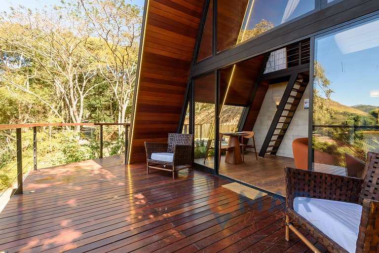 Chalet romántico con jacuzzi | Canto da Serra 43B