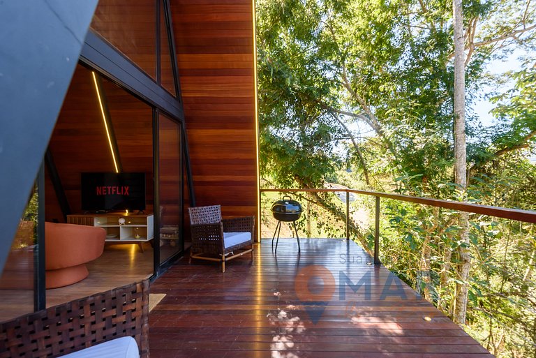 Romantic Cabin with Hot Tub | Canto da Serra 43B