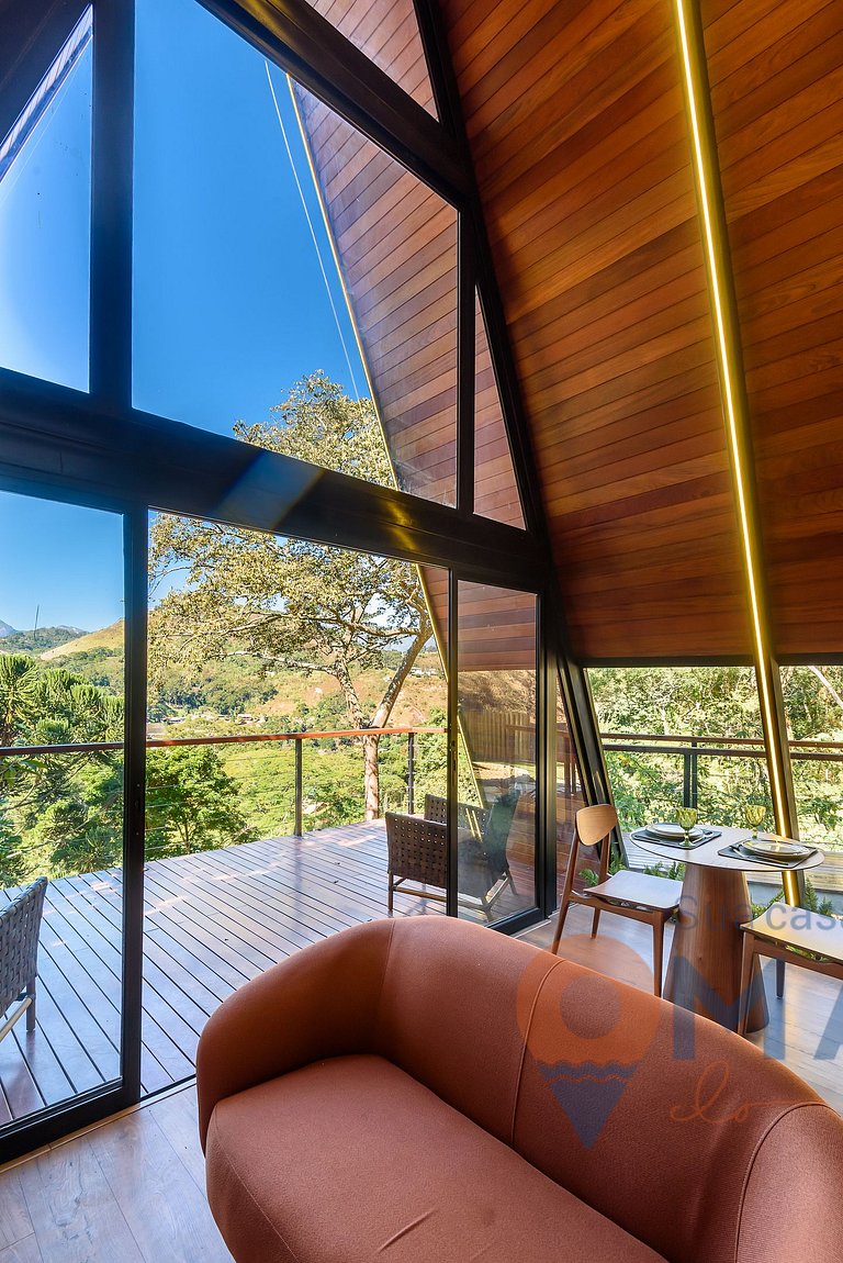 Chalet romántico con jacuzzi | Canto da Serra 43B