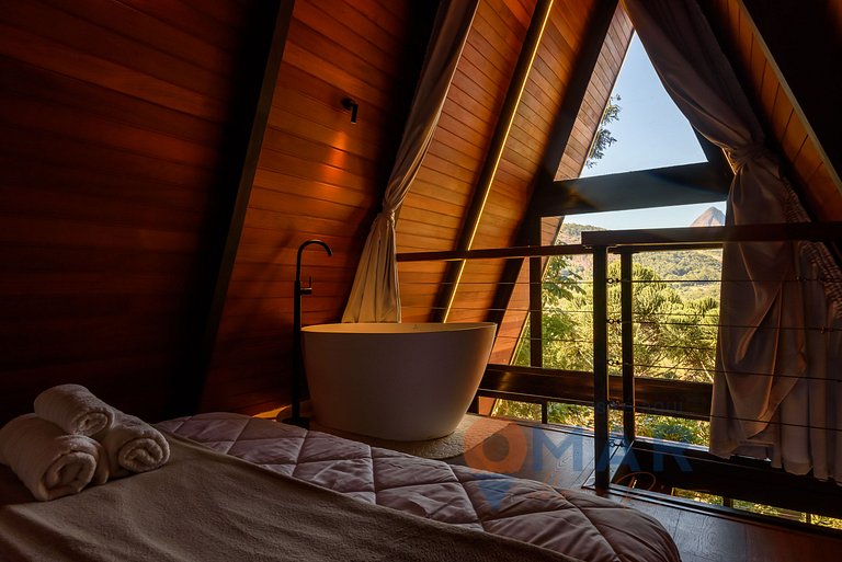Chalet romántico con jacuzzi | Canto da Serra 43B