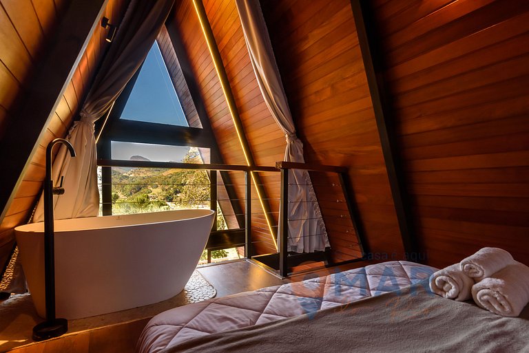 Chalet romántico con jacuzzi | Canto da Serra 43B