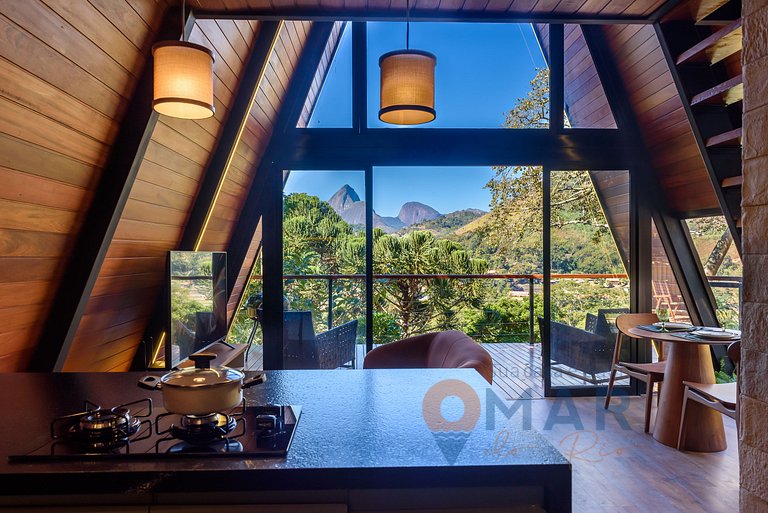 Chalet romántico con jacuzzi | Canto da Serra 43B