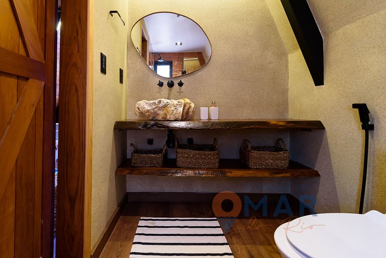 Romantic Cabin with Hot Tub | Canto da Serra 43B