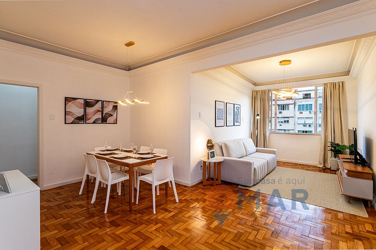 3Qtos a 1min da Praia de Copacabana | RPU 81/1103