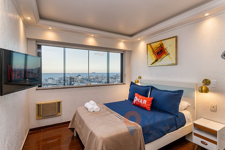 3BDRs with a View of Copacabana Beach| AB 143/1202