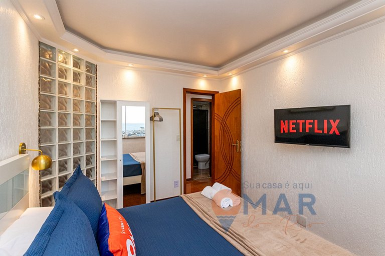 3BDRs with a View of Copacabana Beach| AB 143/1202