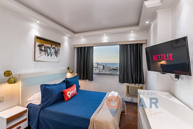 3HAB c/ Vistas a la Playa de Copacabana|AB143/1202