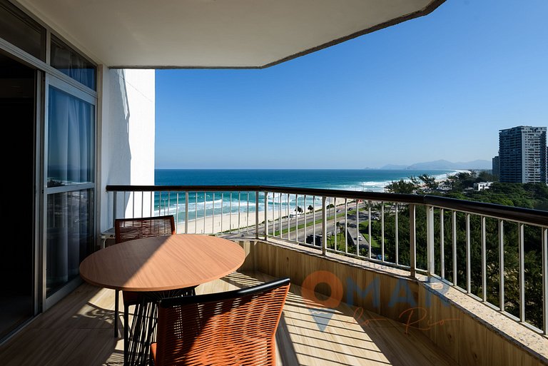 1 BDR, Balcony and Ocean View in Barra|LC 6300/905