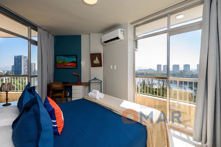 1BDR, balcón y vistas al mar en Barra |LC 6300/905