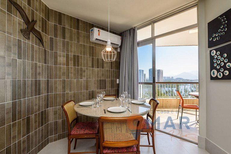 1 BDR, Balcony and Ocean View in Barra|LC 6300/905
