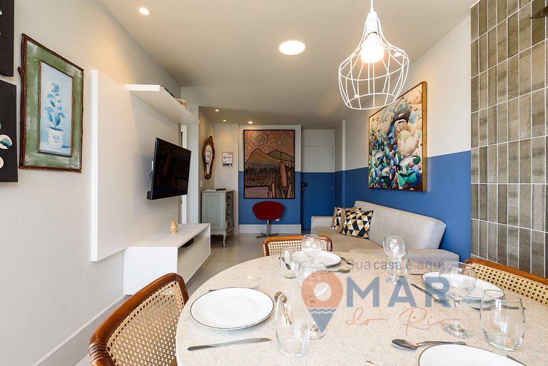 1 BDR, Balcony and Ocean View in Barra|LC 6300/905