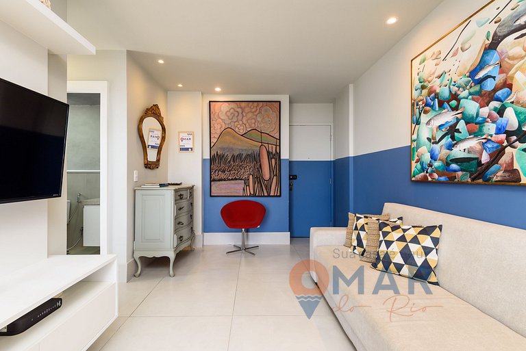 1 BDR, Balcony and Ocean View in Barra|LC 6300/905