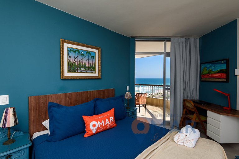 1BDR, balcón y vistas al mar en Barra |LC 6300/905