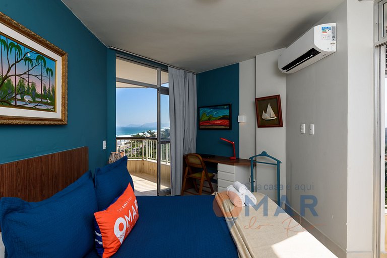 1 BDR, Balcony and Ocean View in Barra|LC 6300/905