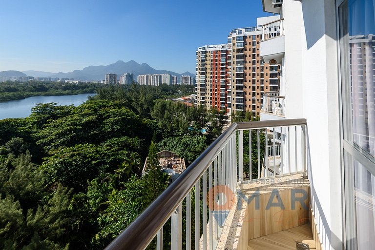 1Qto, Varanda e Vista Mar na Barra | LC 6300/905