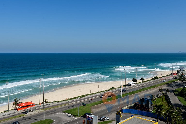 1Qto, Varanda e Vista Mar na Barra | LC 6300/905