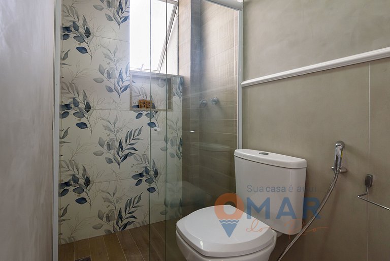 1Qto, Varanda e Vista Mar na Barra | LC 6300/905