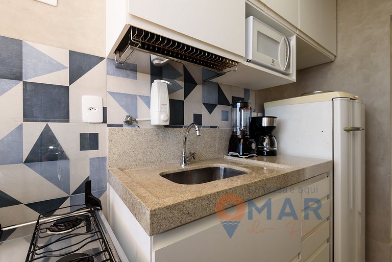 1 BDR, Balcony and Ocean View in Barra|LC 6300/905