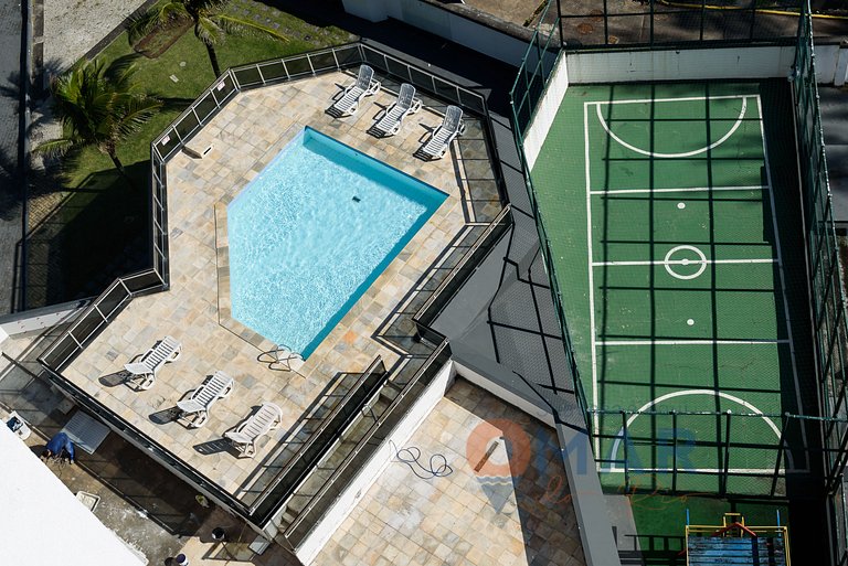 1BDR, balcón y vistas al mar en Barra |LC 6300/905