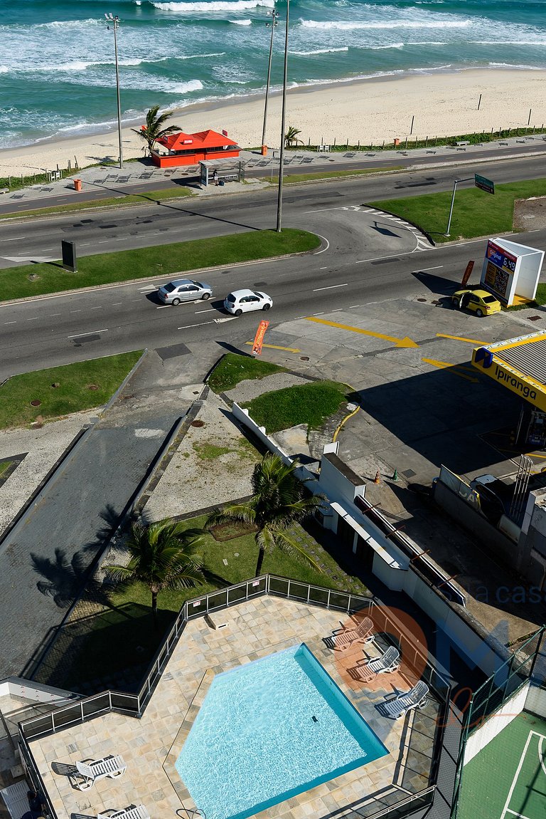 1Qto, Varanda e Vista Mar na Barra | LC 6300/905