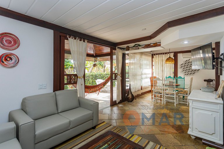 Beach House in Búzios with Gourmet Area | VF 20