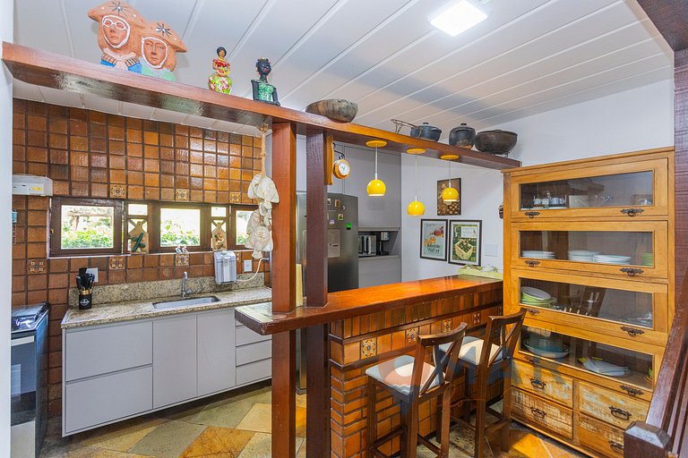 Beach House in Búzios with Gourmet Area | VF 20
