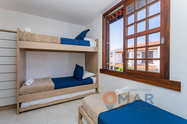 Dúplex 3 Hab. con Piscina en Cabo Frio | CDI 24