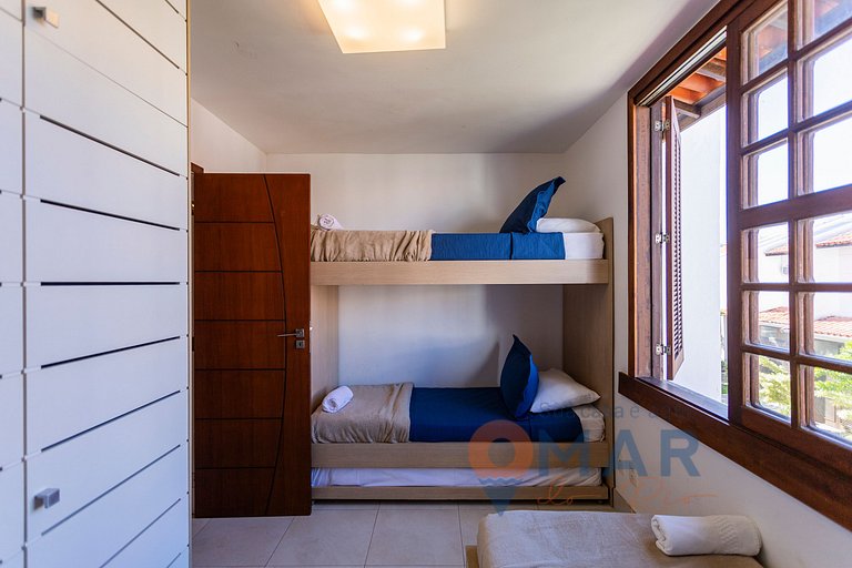 Duplex 3 Quartos com Piscina em Cabo Frio | CDI 24
