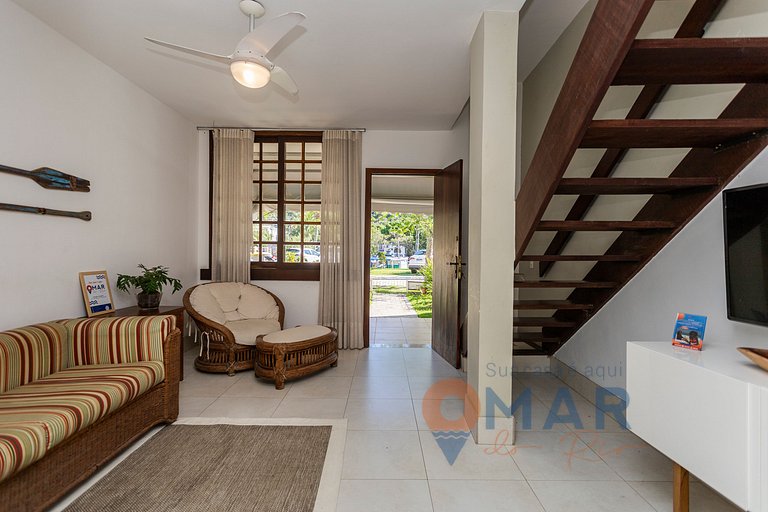3-Bedroom Duplex with Pool in Cabo Frio | CDI 24
